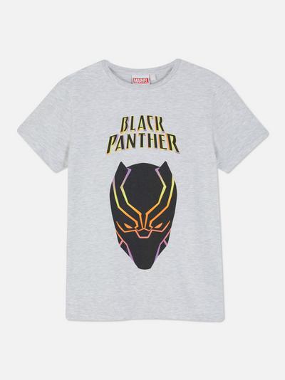 Camiseta con estampado gráfico de Black Panther de Marvel