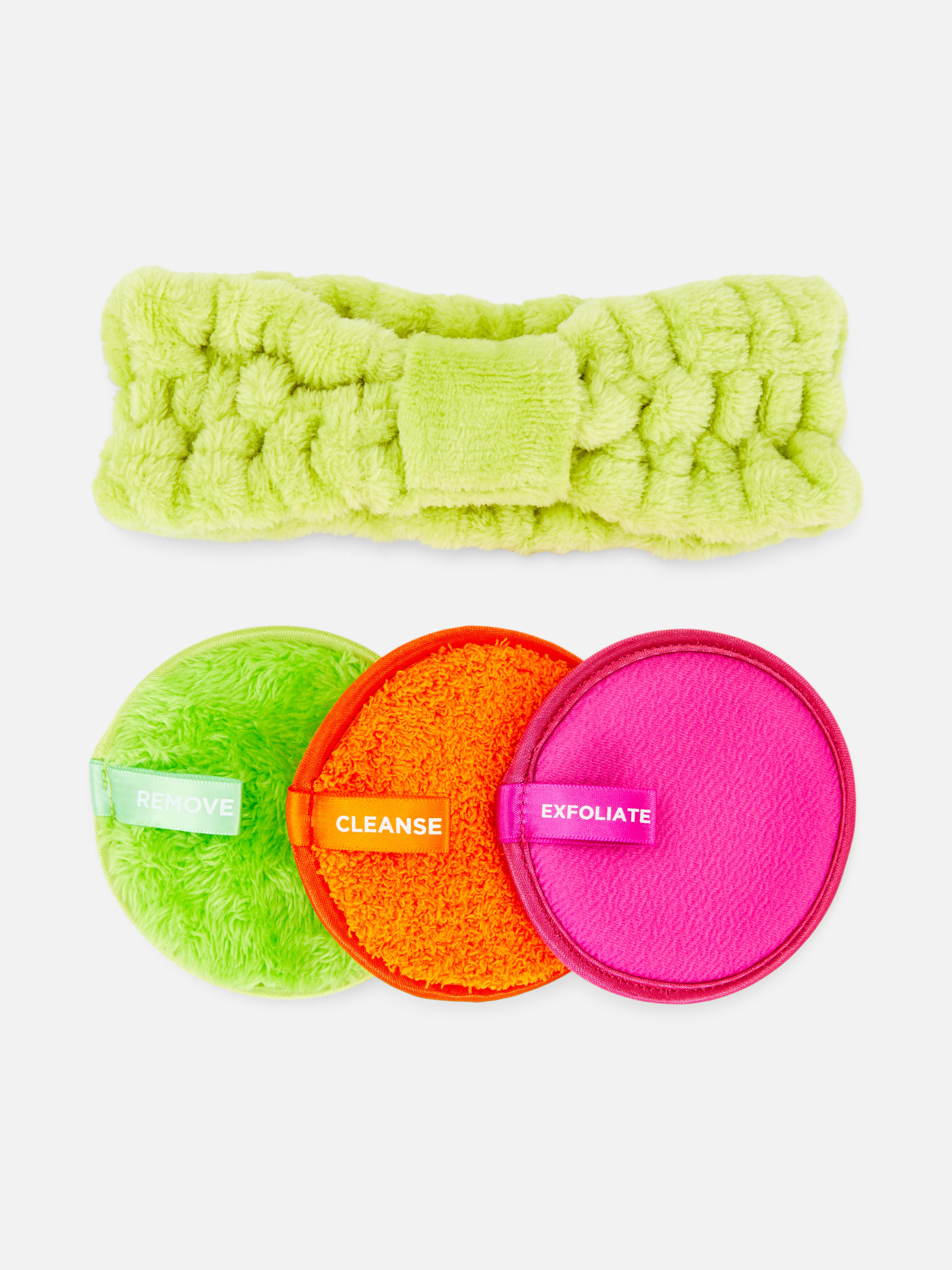 Headband & Cleansing Pad Set Beauty Accessories Makeup & Cosmetics All Primark Products