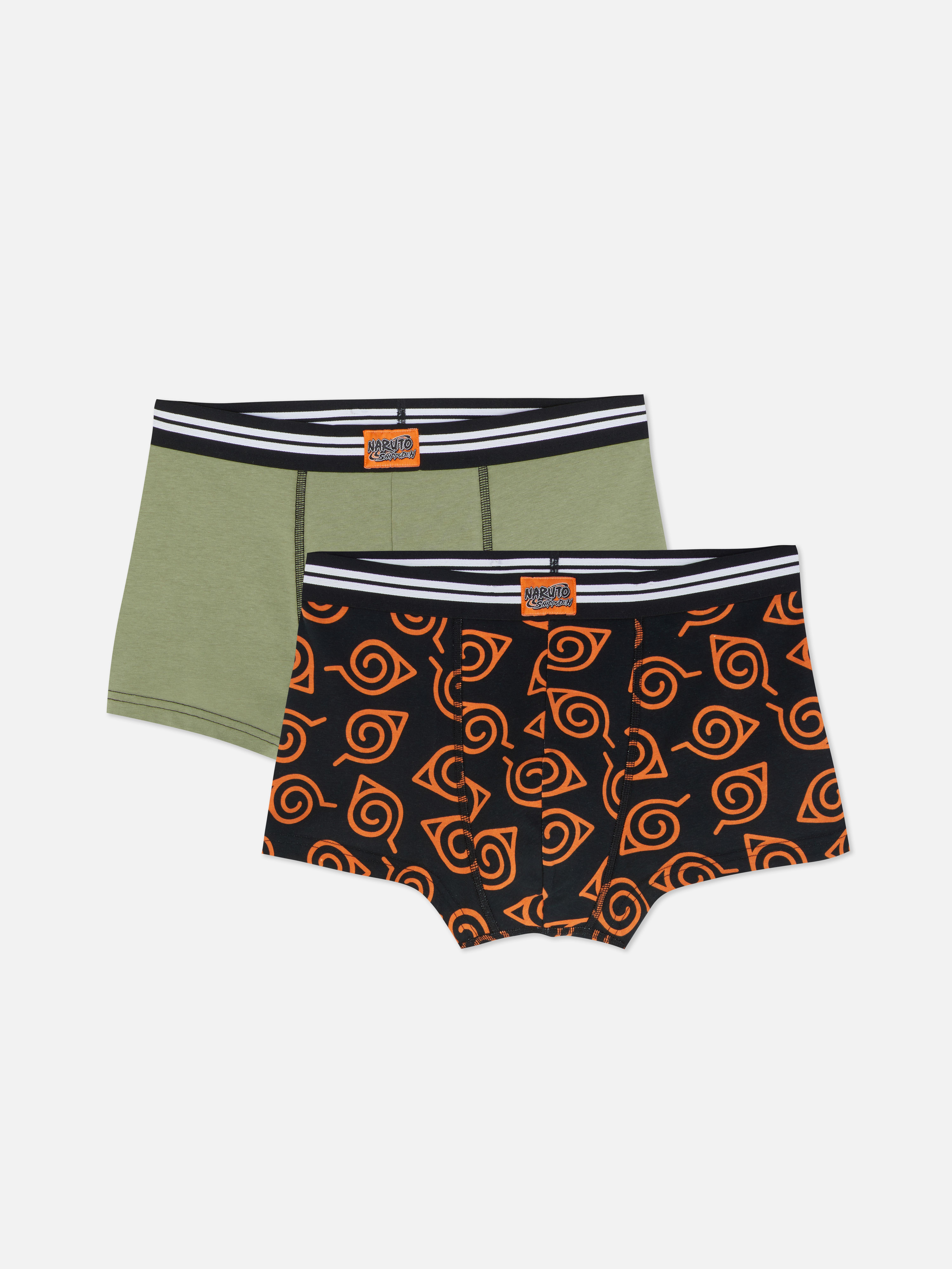 Lot de 2 boxers Naruto Sousvêtements homme Mode homme Nos