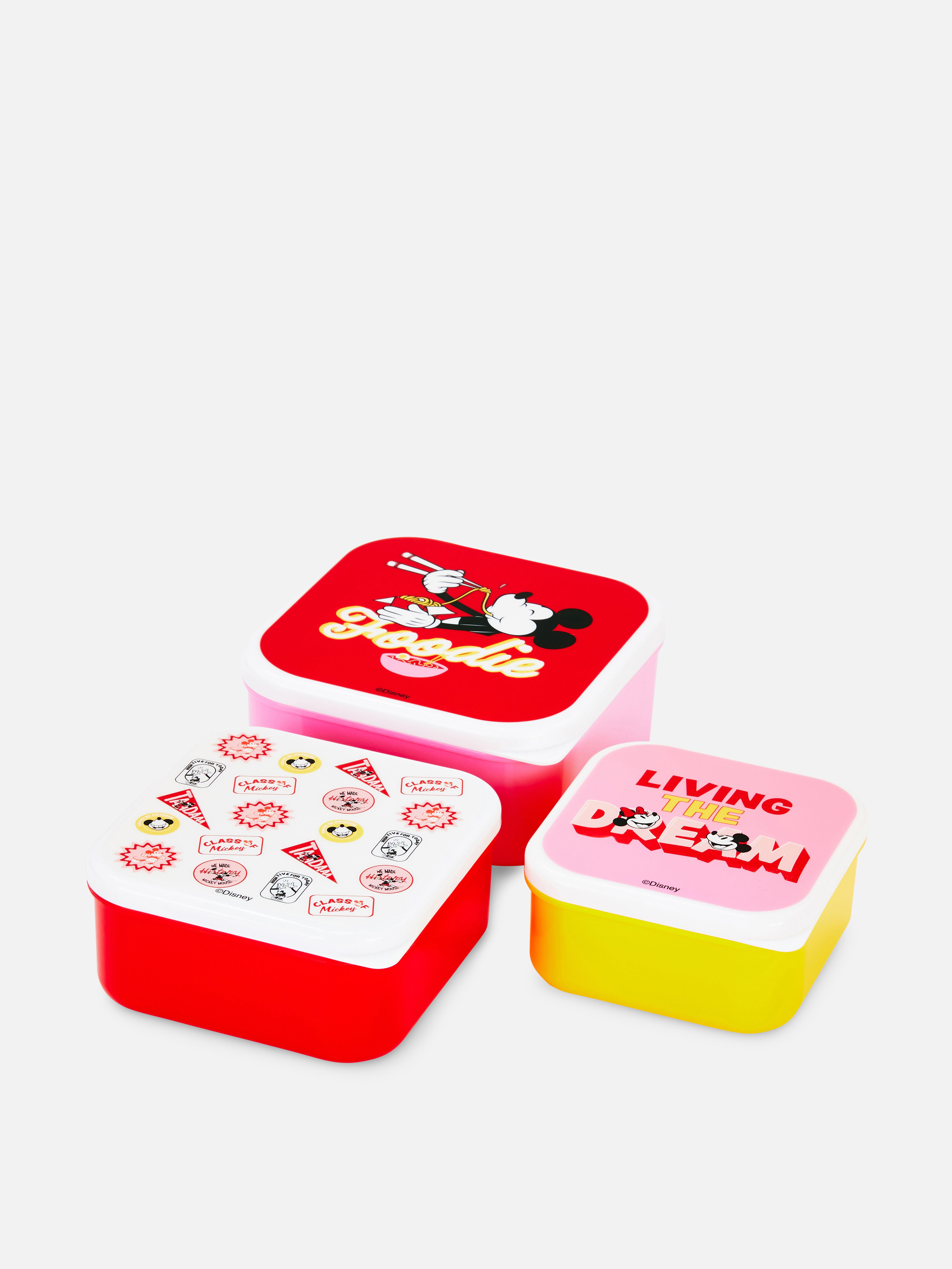 Disney's Mickey Mouse Snack Containers Kitchen & Dining All Homeware Homeware All