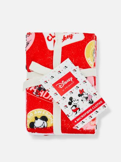 Disney's Mickey and Friends Microfiber Cloths, 4-Pack