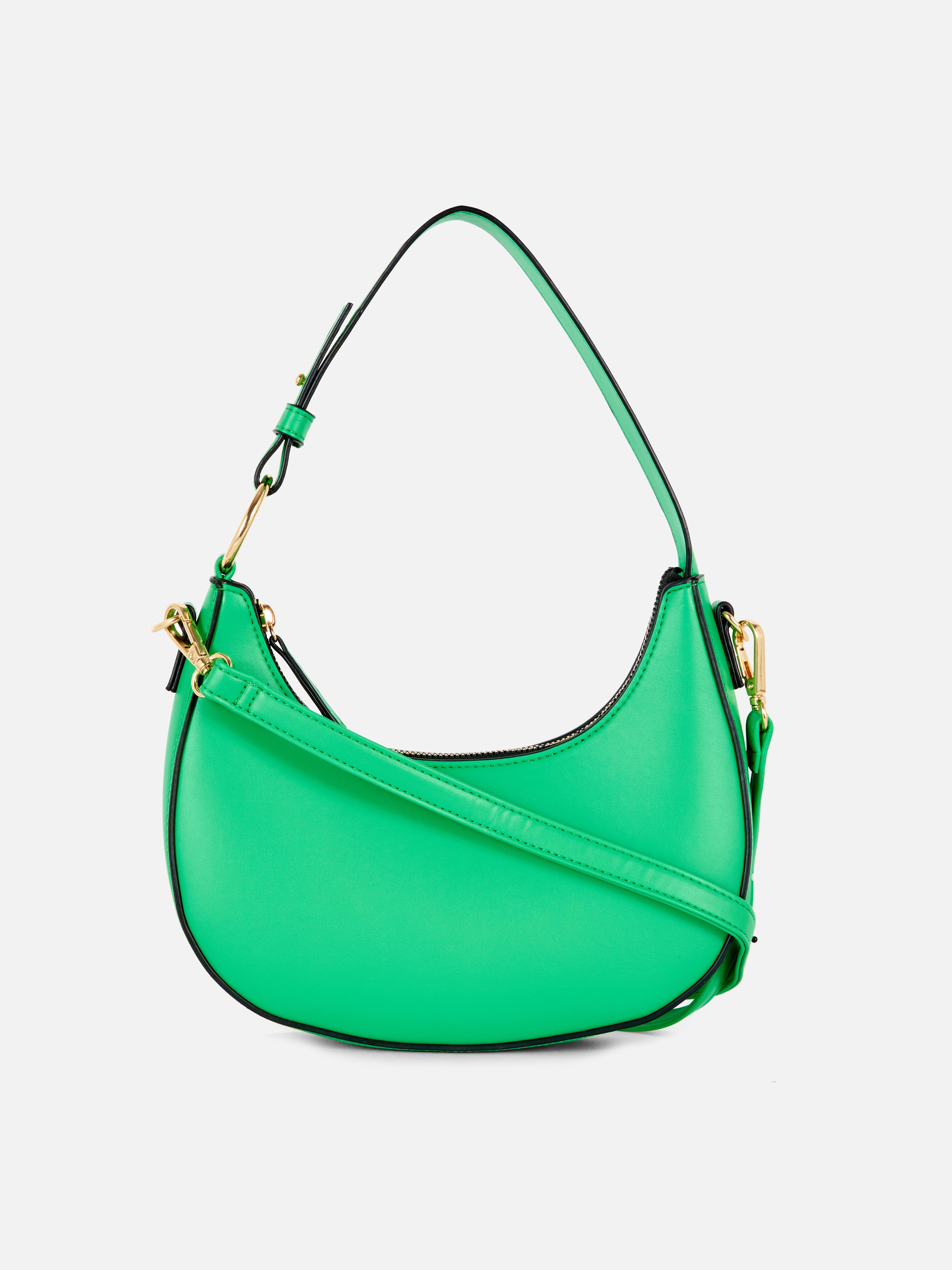 Bolso de piel sintética curvado con detalle de anilla | Bolsos | Bolsos mano para mujer | Accesorios de mujer | Nuestra línea de moda femenina | Todos productos Primark | Primark España