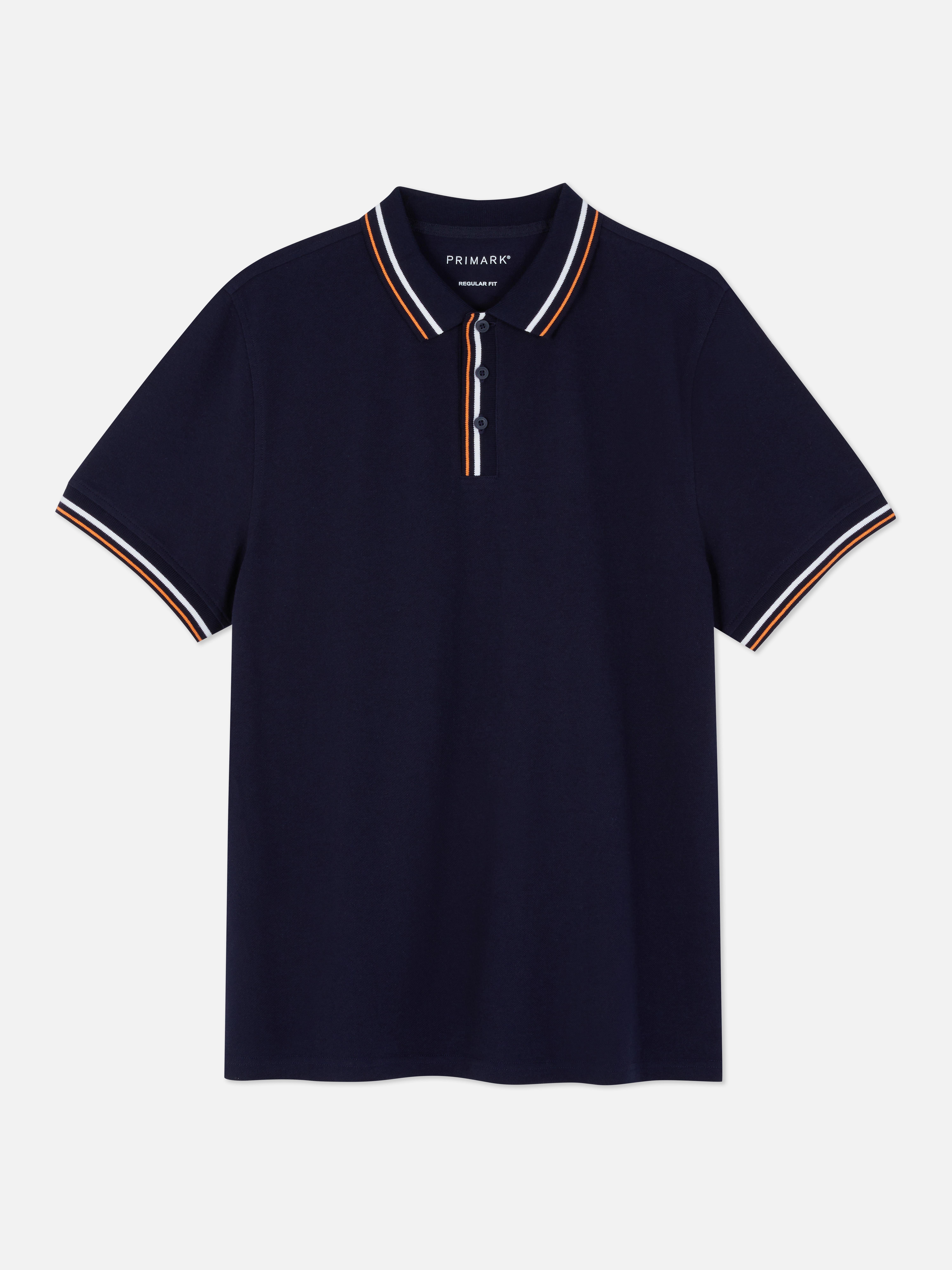 Polo à finitions contrastées Polos homme Tshirts et hauts homme