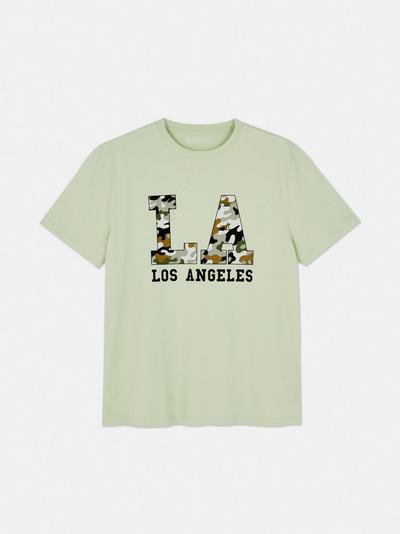 T-shirt estampado LA