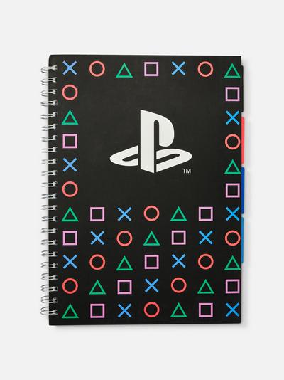 „PlayStation“ Notizbuch mit Spiralband, A4