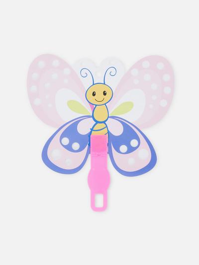 Jucărie baghetă în formă de fluture cu bule