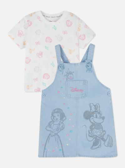 Disney Characters Originals T-shirt and Pinafore Dress Set