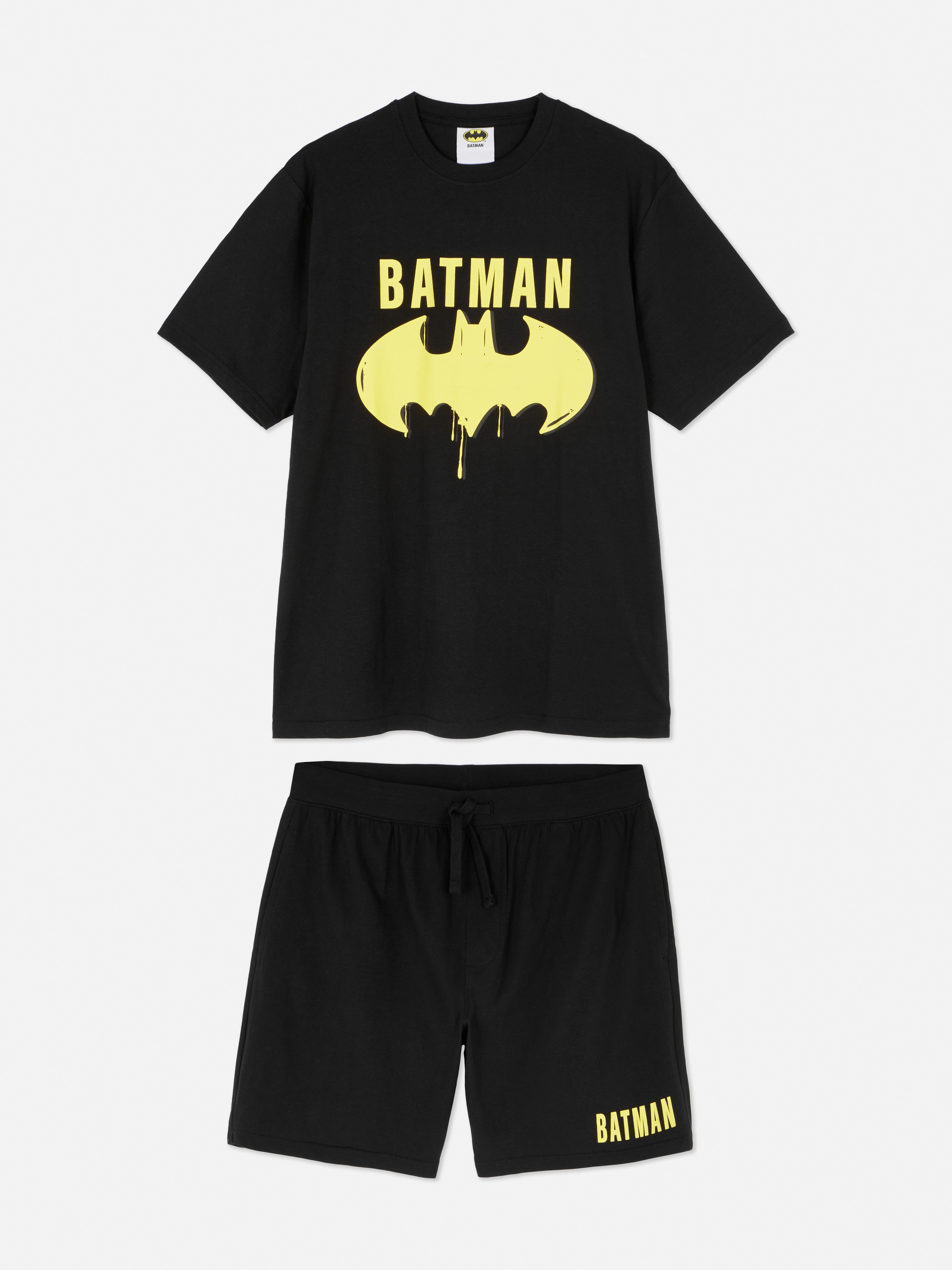 personeel neef Viva Pyjamaset met T-shirt en short Batman | Pyjama's voor heren | Herenkleding  | Onze modecollectie voor heren | Alle Primark-producten | Primark Nederland
