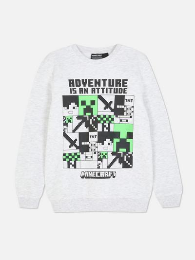 Bluză cu imprimeu Minecraft Block