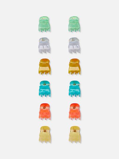 12-Pack Mini Claw Clips
