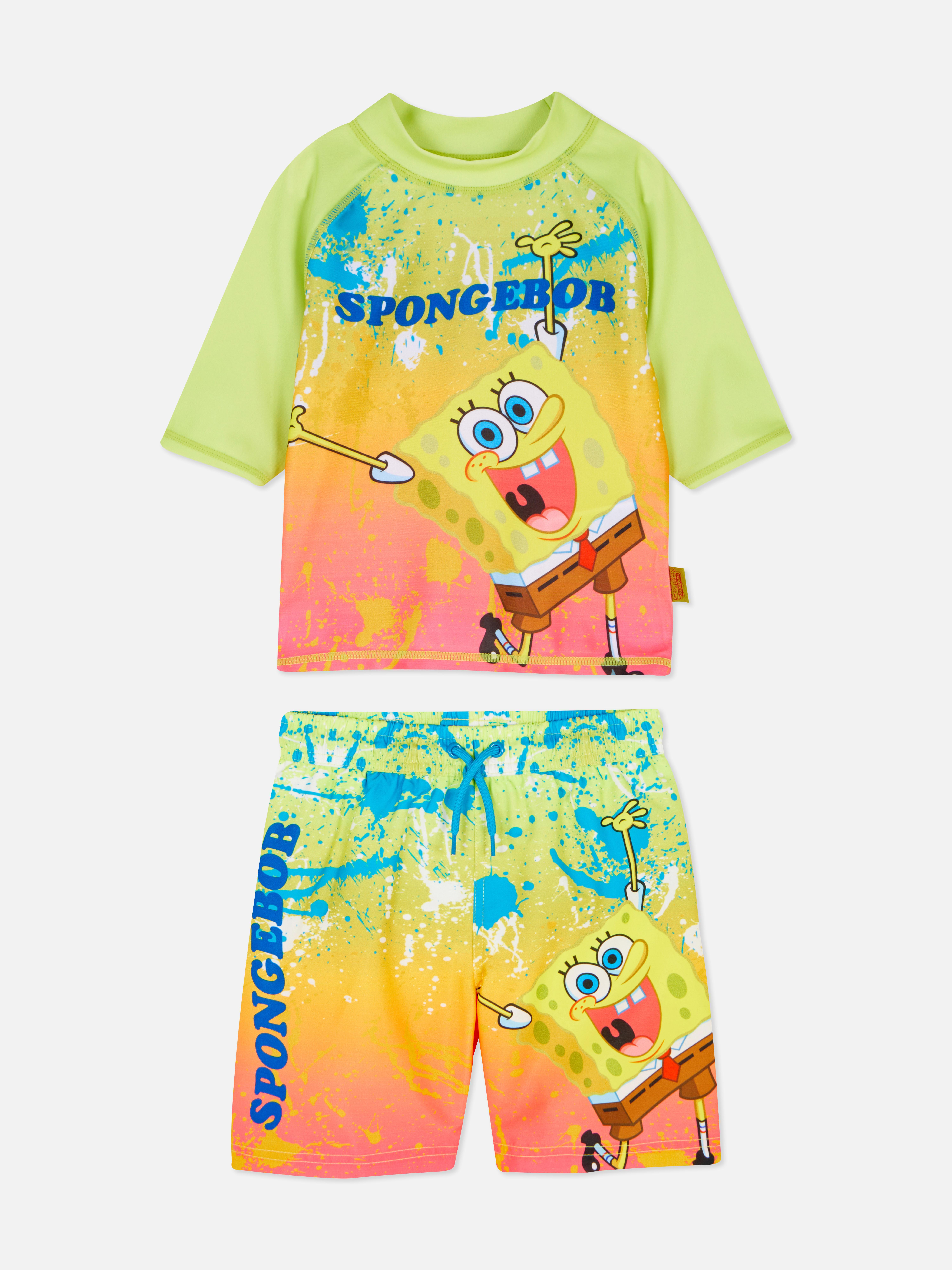 „SpongeBob Schwammkopf" Schwimmset Bekleidung für Jungen (27 Jahre