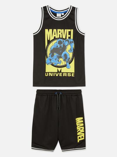 Conjunto roupa desportiva Marvel Black Panther
