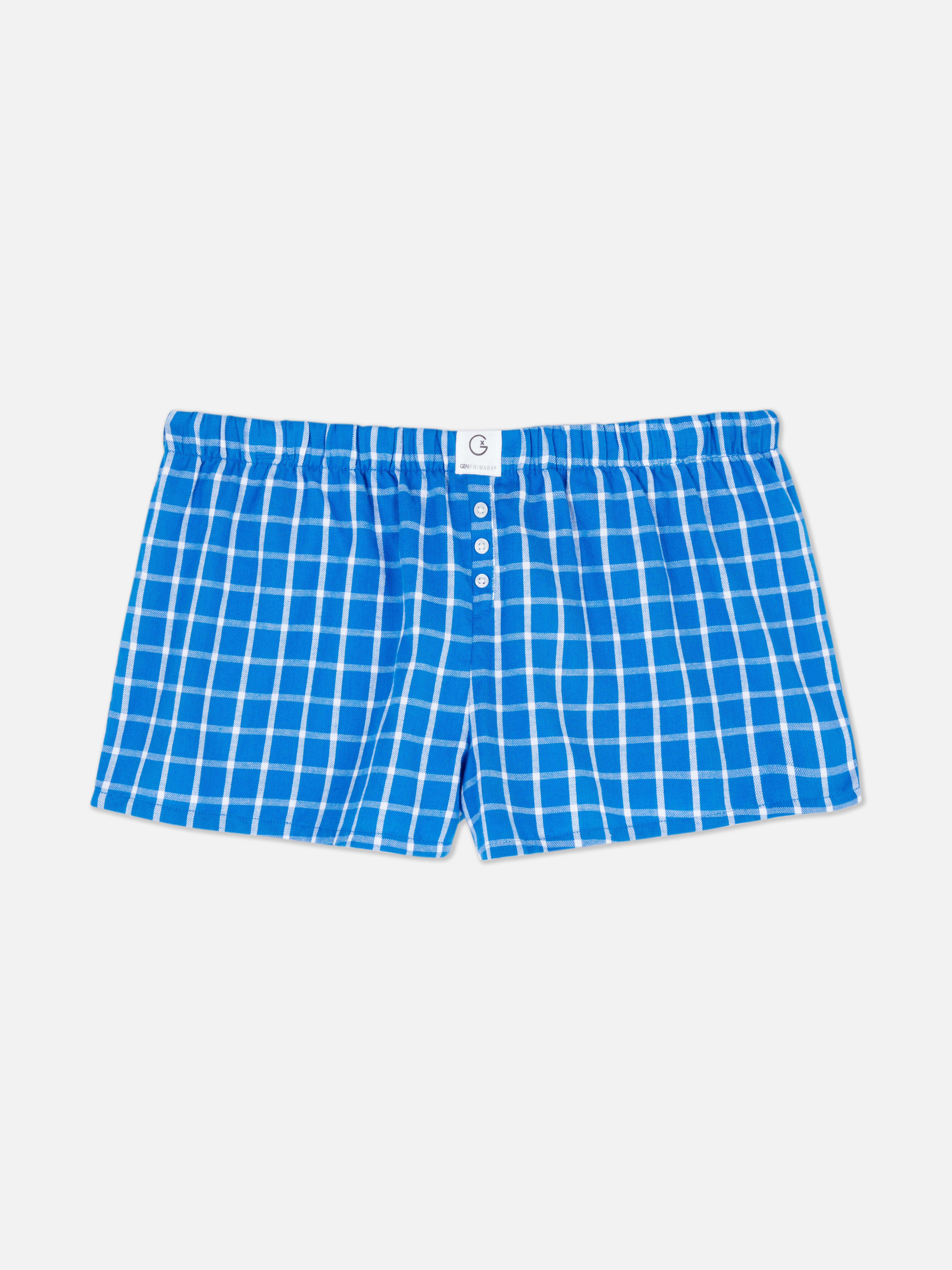 Woven Boyfriend Boxer Short Pyjama Bottoms