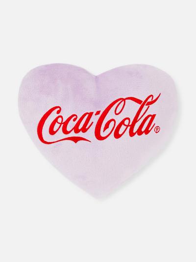 Cuscino a forma di cuore Coca-Cola