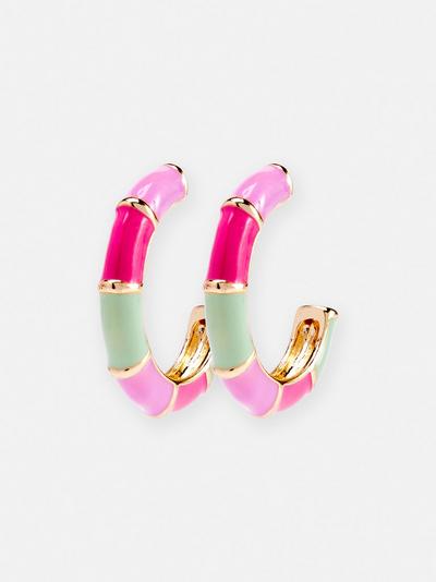 Multicolor Hoop Earrings