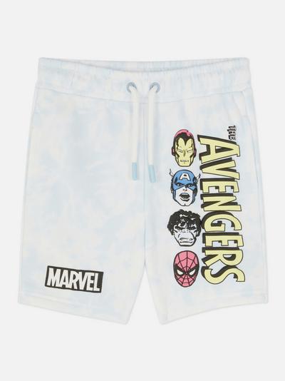 Pantaloni scurți Marvel Avengers Tie-Dye