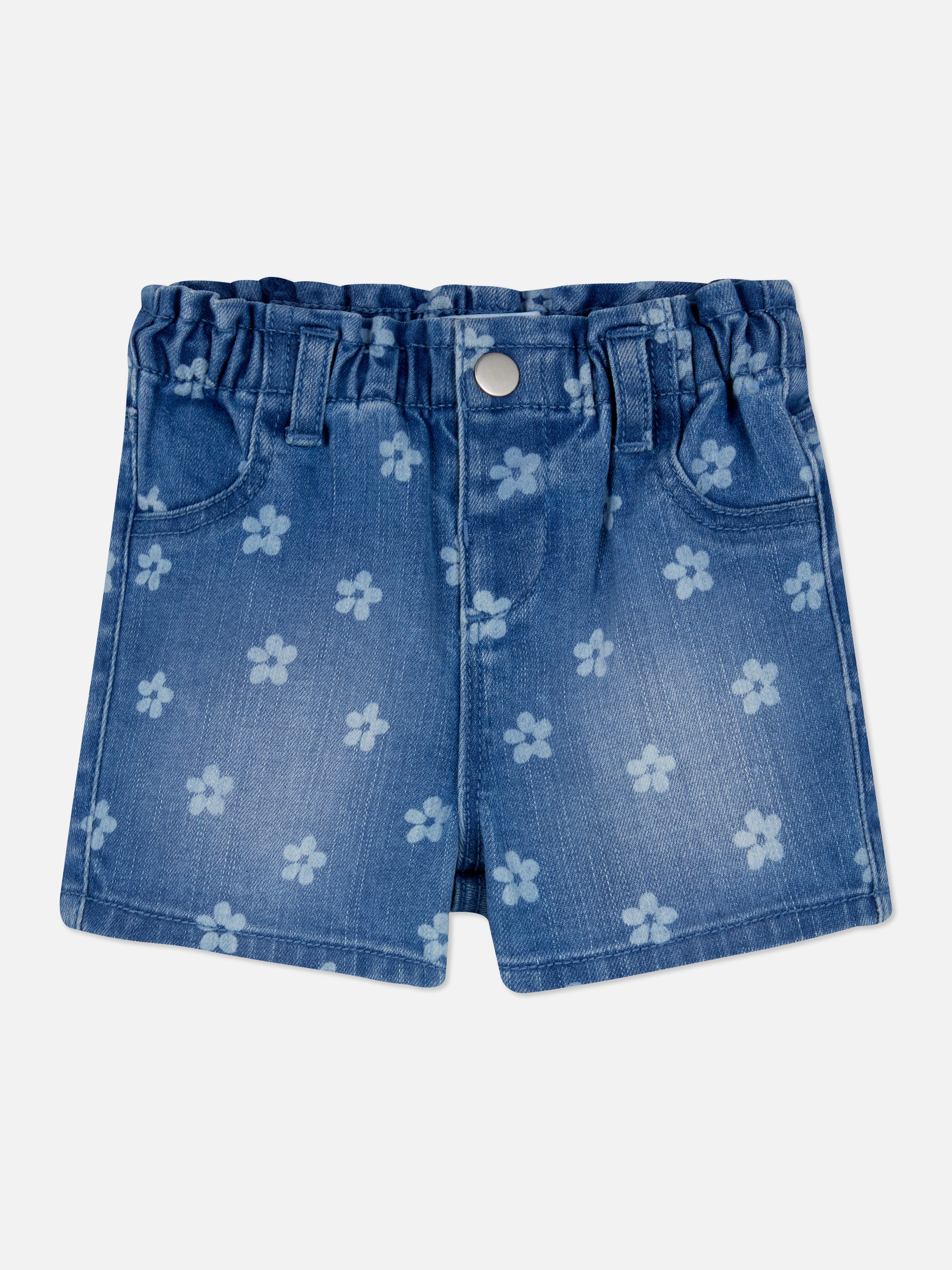 Floral Laser Denim Shorts Baby Girl Clothes Baby & Newborn Clothes