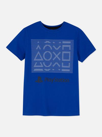 T-shirt PlayStation ícones comandos
