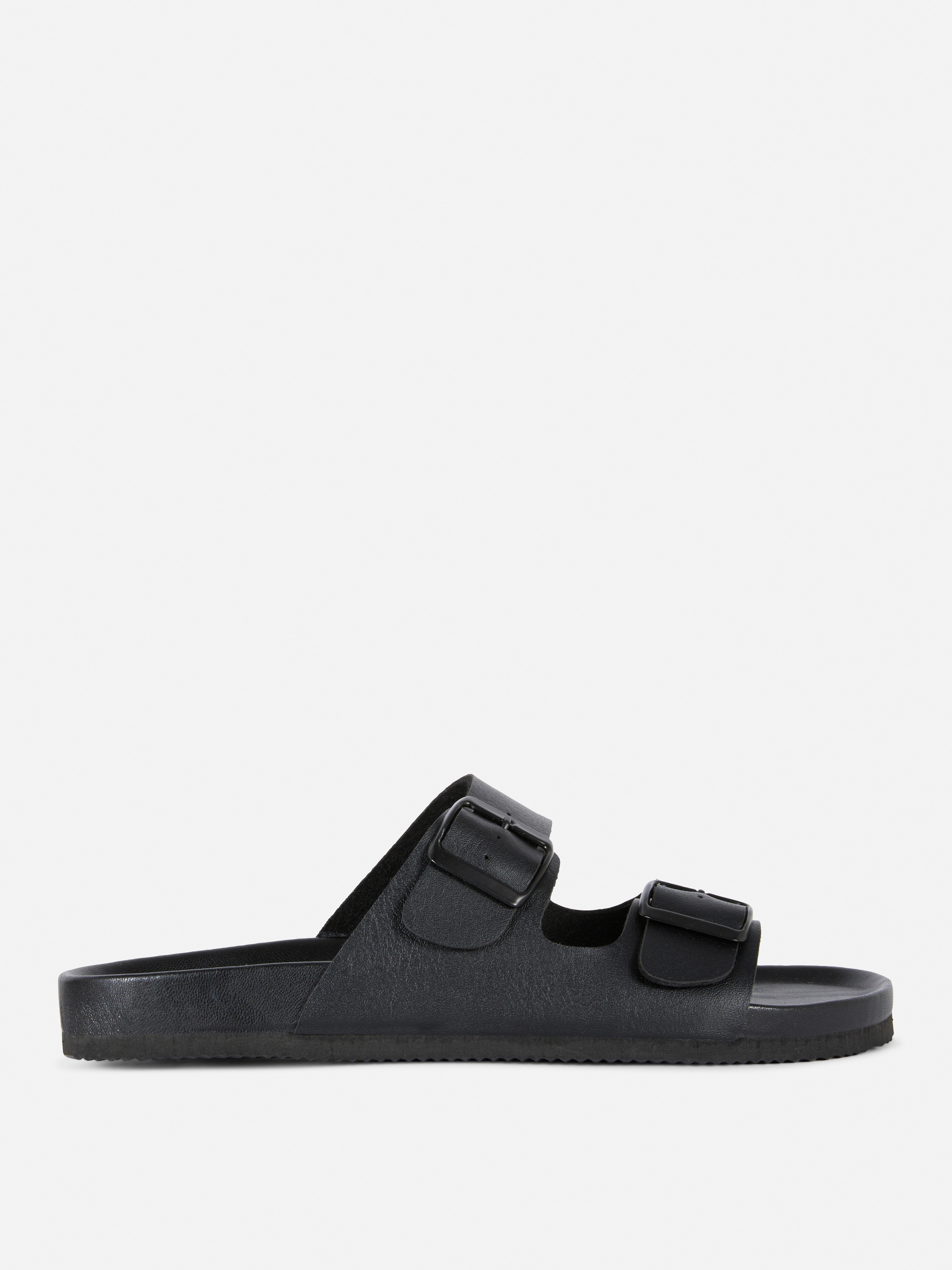 Faux Leather Buckle Strap Sandals Men's Shoes & Boots Our Menswear Collections All Primark