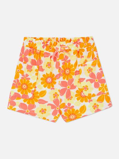 Floral Jersey Shorts