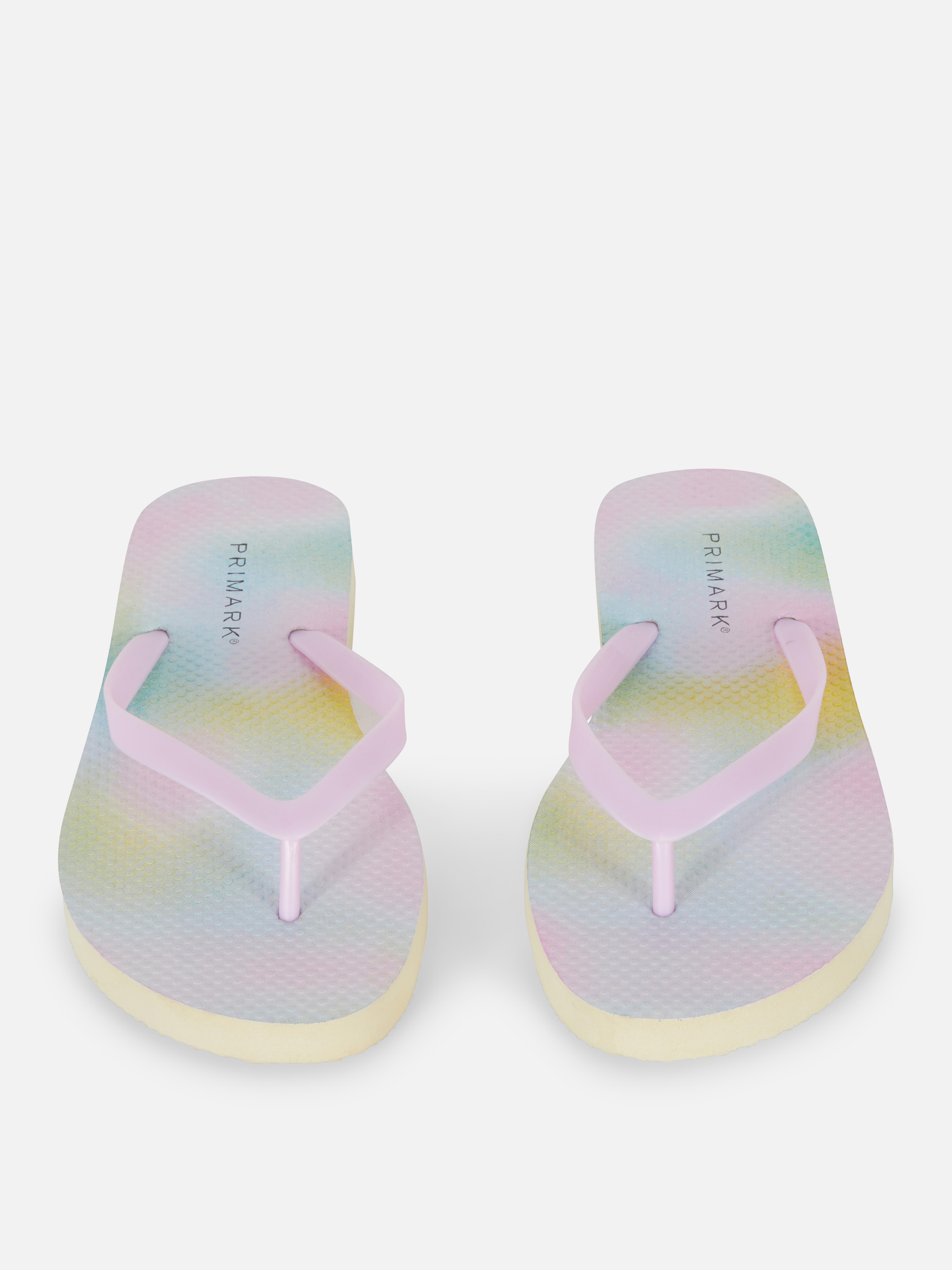 primark pink flip flops