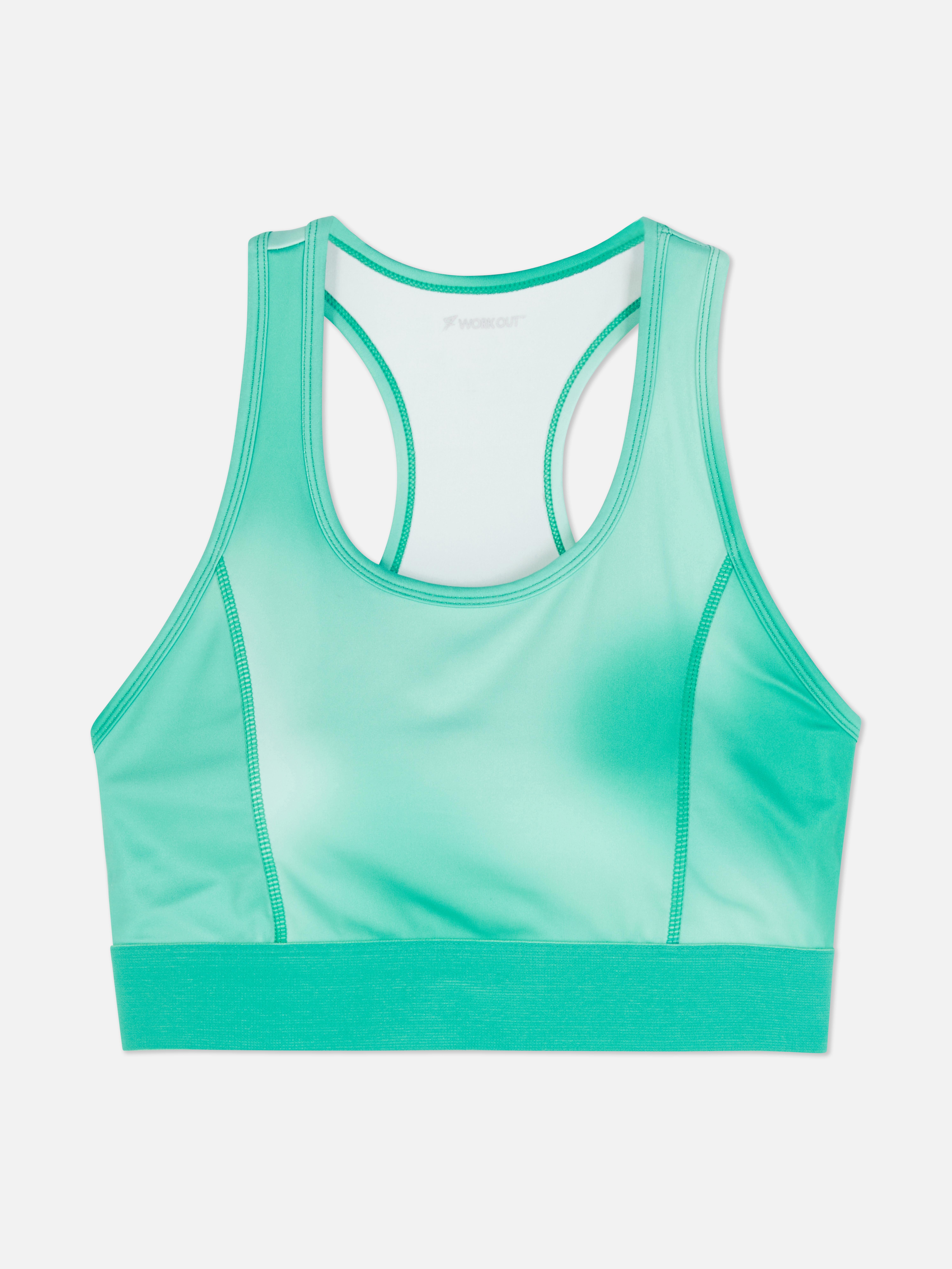 Top curto performance estampado