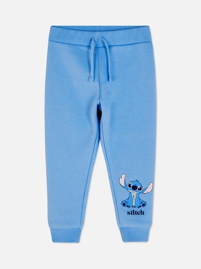 Pantaloni tip jogger cu imprimeu Disney Stitch