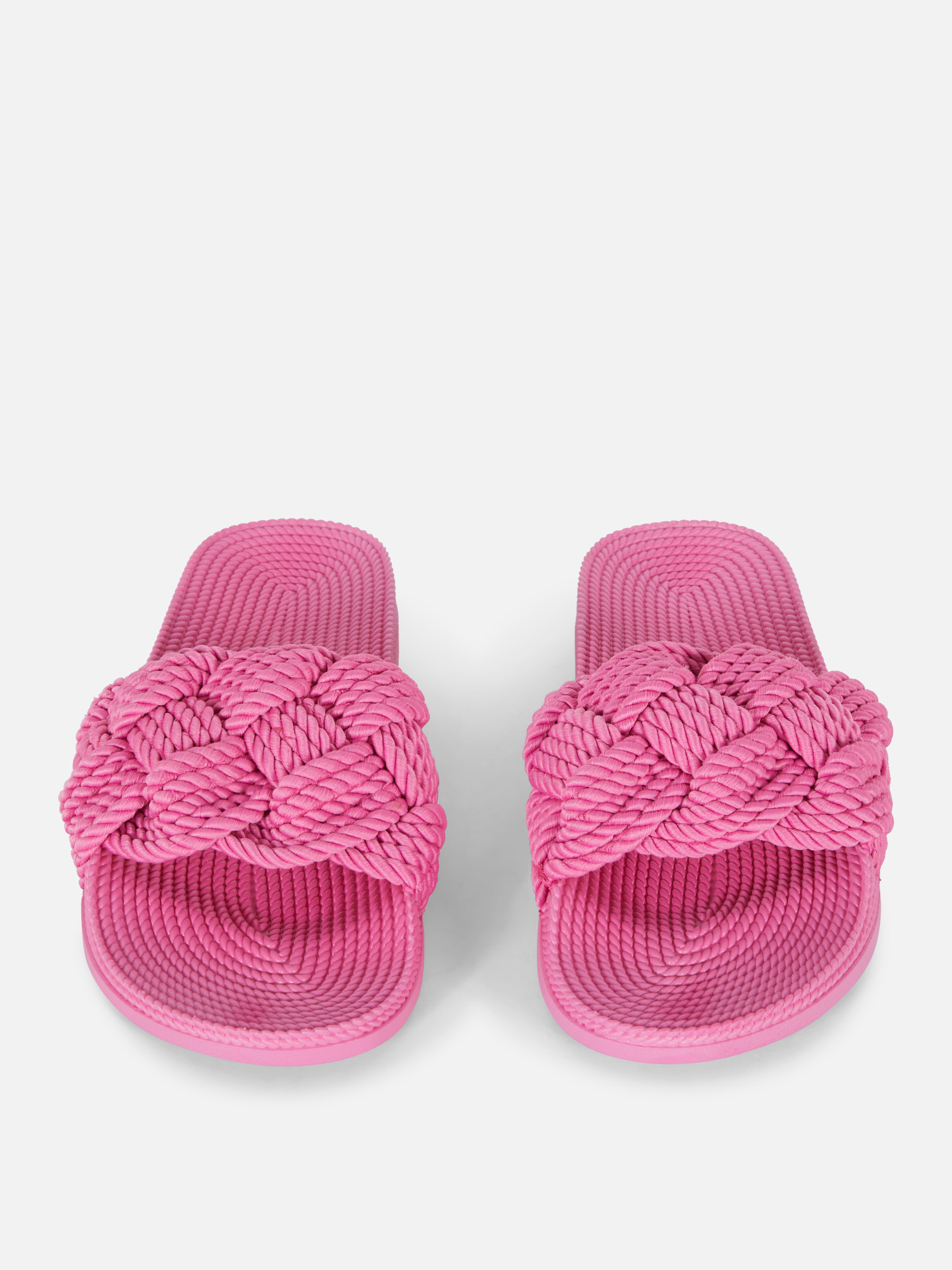 Slippers met gevlochten bandjes touw | voor dames: Sandalen badslippers | Schoenen &amp; laarzen voor dames | Onze modecollectie voor dames | Alle Primark-producten | Primark Nederlands