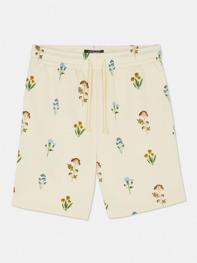 Kombi-Shorts mit Blumenmuster