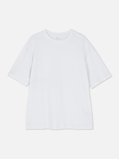 T-Shirt aus Baumwolle im Oversized-Look