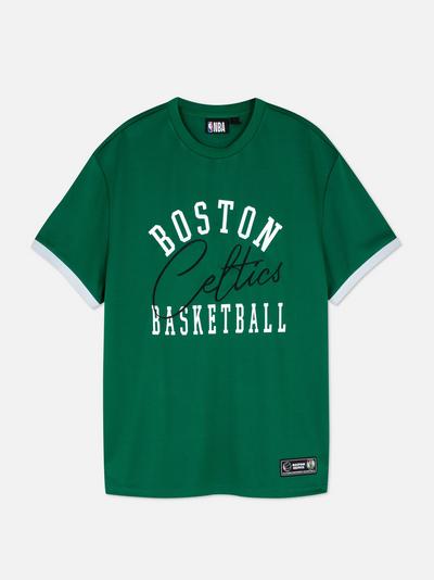 Camisola malha manga curta NBA Boston Celtics