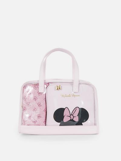 3-Pack Disney's Minnie Mouse Travel Makeup Bags