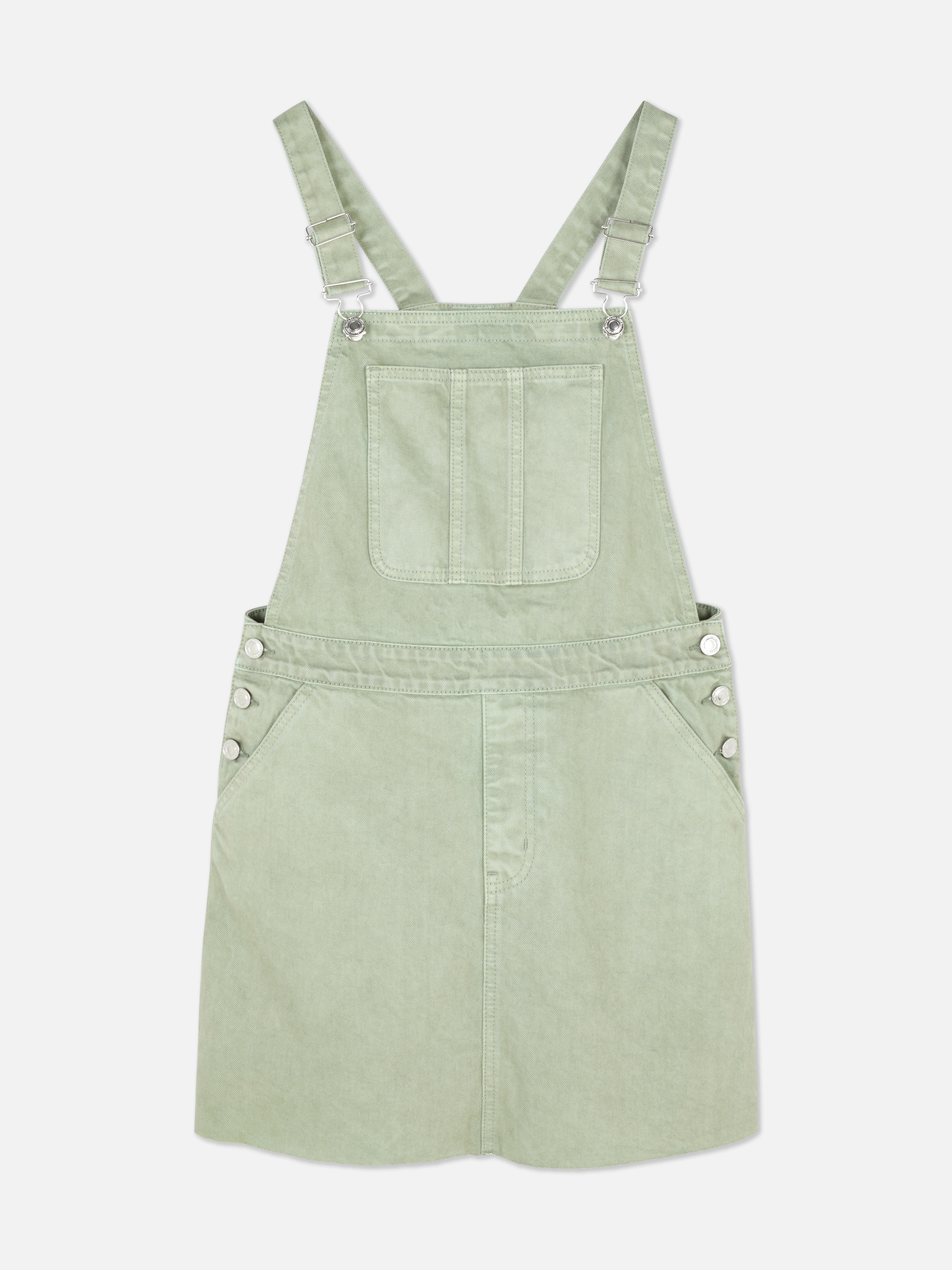 Denim Pinafore Dress Dresses Women's Clothing Our Women's Fashion