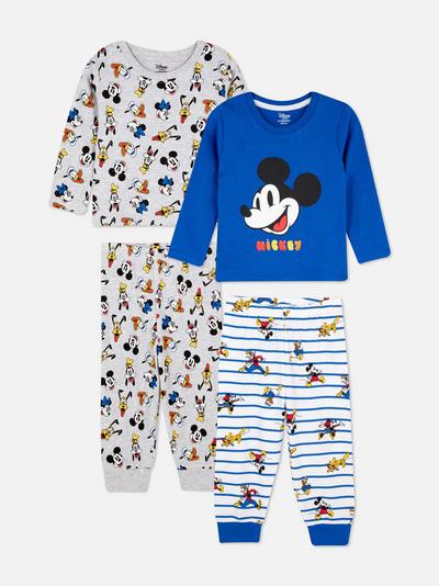 Set de 2 pijamale Disney Mickey Mouse și prietenii