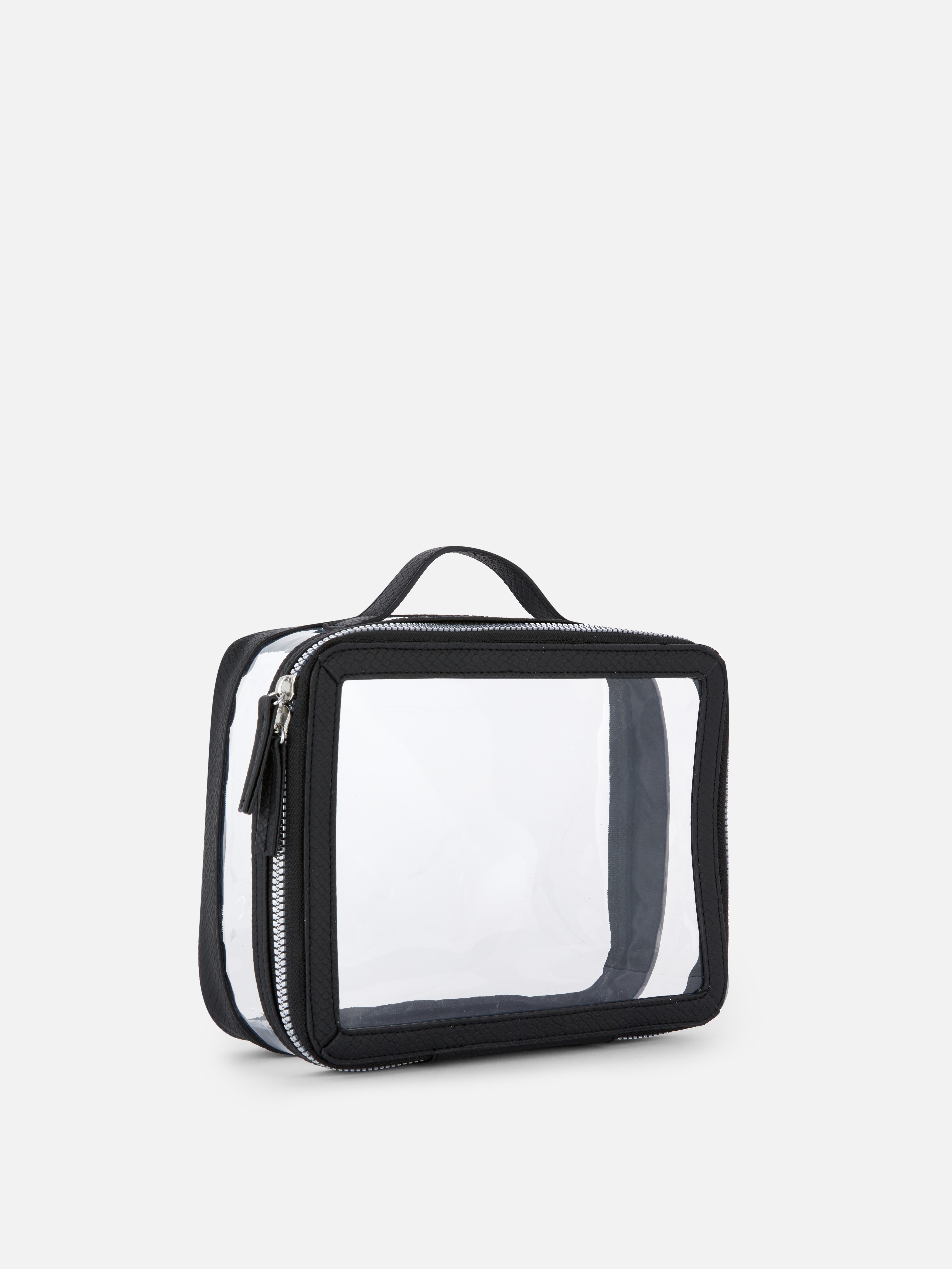 Clear Square Toiletry Bag Women's Handbags Women's Accessories
