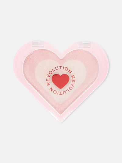 Highlighter in hartvormige verpakking I Heart Revolution