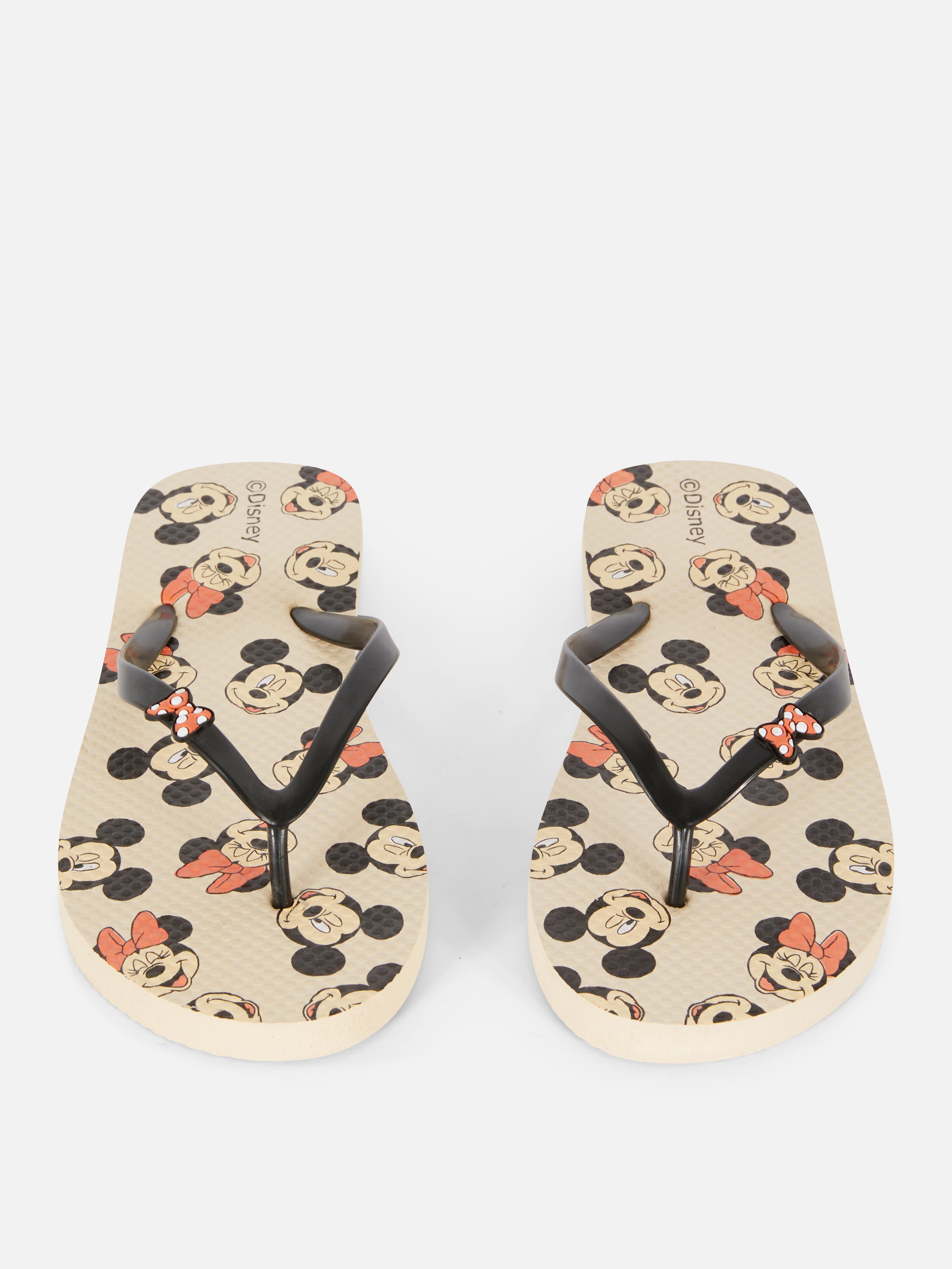 Disney Mickey Mouse and Minnie Mouse Flip Flops