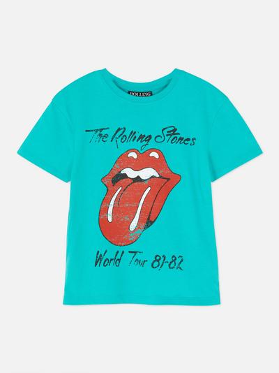 T-shirt met grafische Rolling Stones-print